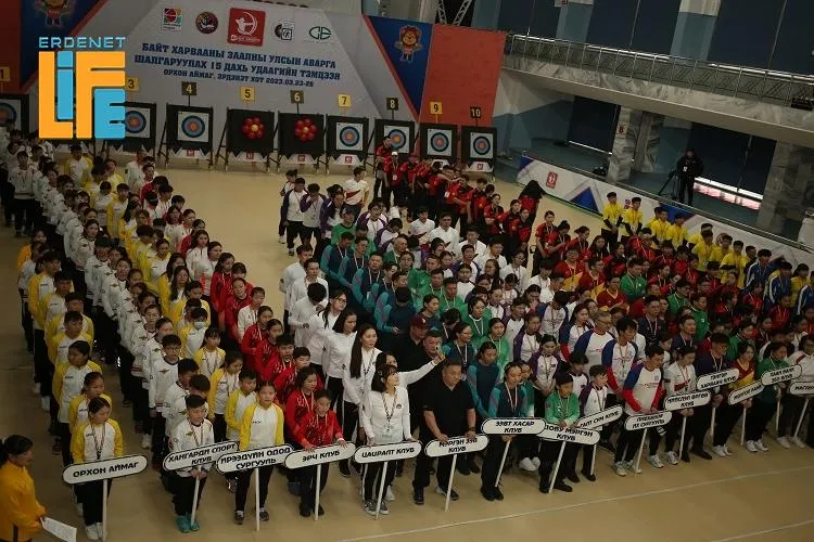 Орхон аймаг: Байт харвааны заалны улсын аварга шалгаруулах 15 дахь удаагийн тэмцээн болж байна