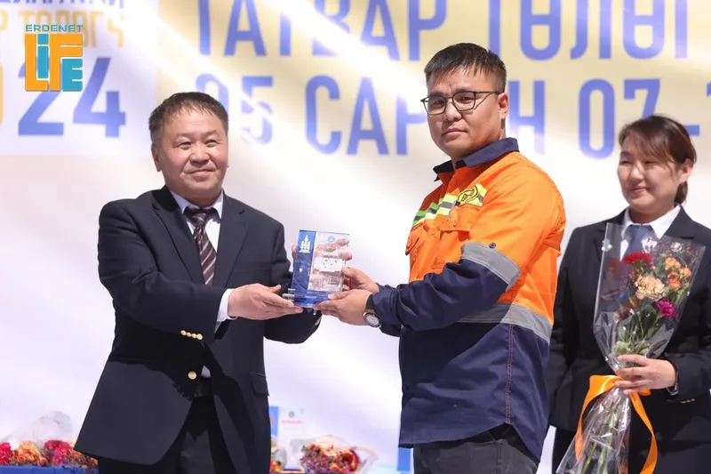 Орхон аймгийн “Тэргүүний татвар төлөгч” байгууллагаар Эрдмин компани шалгарлаа